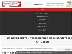 Sites similar to rasierer-tests.com