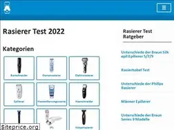 Sites similar to rasierer-tests.de