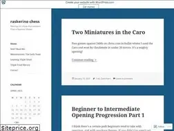 Sites similar to raskerino.wordpress.com