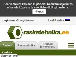 Sites similar to rasketehnika.ee