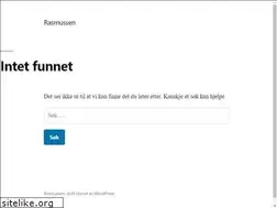 Sites similar to rasmussen.as