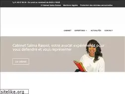 Sites similar to rasoolavocat.fr