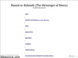 Sites similar to rasoolurrahmah.wordpress.com
