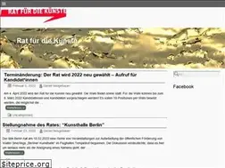 Sites similar to rat-fuer-die-kuenste.de