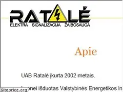 Sites similar to ratale.lt