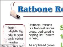 Sites similar to ratbonerescues.com