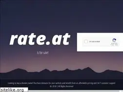 Sites similar to rate.at