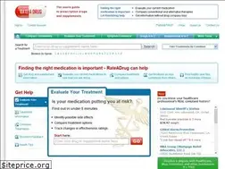 Sites similar to rateadrug.com