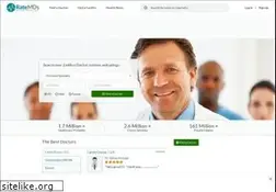 Sites similar to ratemds.com
