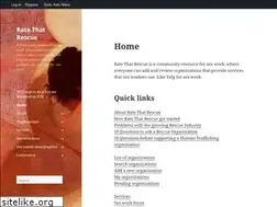Sites similar to ratethatrescue.org