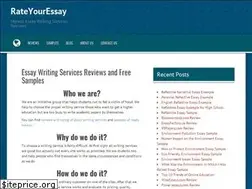 Sites similar to rateyouressay.com