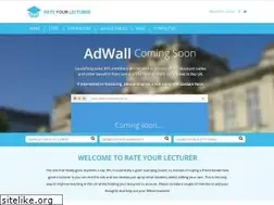 Sites similar to rateyourlecturer.co.uk