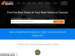 Sites similar to rateyourseats.com