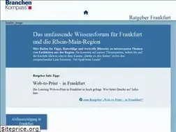 Sites similar to ratgeber-frankfurt.de