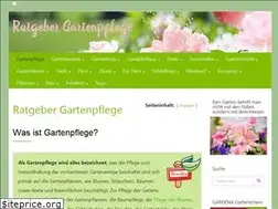Sites similar to ratgeber-gartenpflege.de