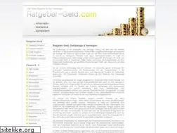 Sites similar to ratgeber-geld.com