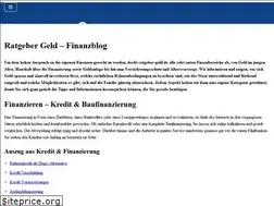 Sites similar to ratgeber-geld.de