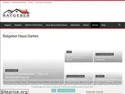 Sites similar to ratgeber-haus-garten.com