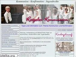 Sites similar to ratgeber-kommunion.de
