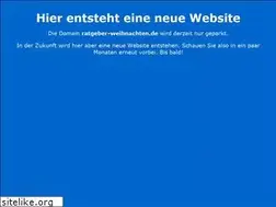 Sites similar to ratgeber-weihnachten.de