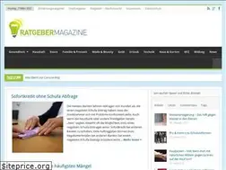 Sites similar to ratgebermagazine.de