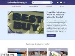 Sites similar to rather-be-shopping.com