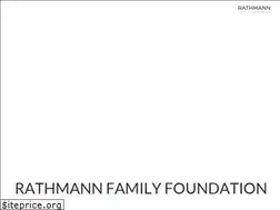 Sites similar to rathmannfamilyfoundation.org
