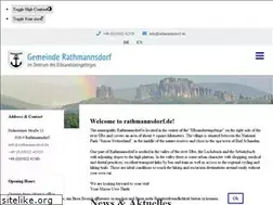 Sites similar to rathmannsdorf.de