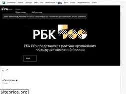Sites similar to rating.rbc.ru