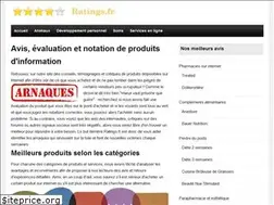 Sites similar to ratings.fr