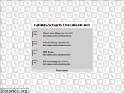 Sites similar to ratings.schach-chroniken.net