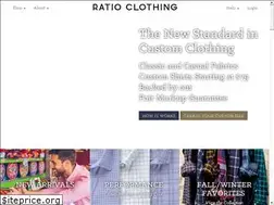 Sites similar to ratioclothing.com