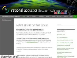 Sites similar to rationalacoustics.no