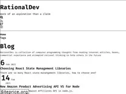 Sites similar to rationaldev.com
