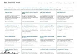Sites similar to rationalwalk.com