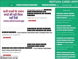 Sites similar to rationcard.app