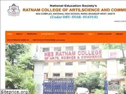 Sites similar to ratnamcollege.edu.in
