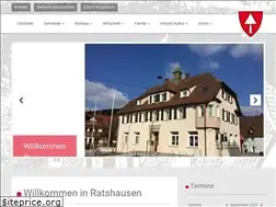 Sites similar to ratshausen.de