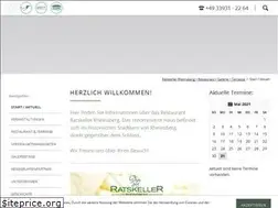 Sites similar to ratskeller-rheinsberg.de