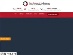 Sites similar to ratsremovalinmelbourne.com.au