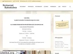 Sites similar to ratsstuben.de