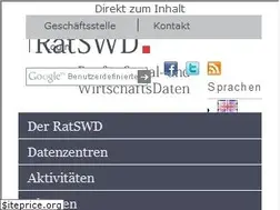 Sites similar to ratswd.de