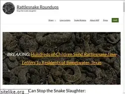 Sites similar to rattlesnakeroundups.com