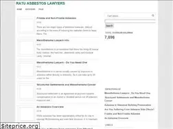 Sites similar to ratuasbestoslawyers.blogspot.com