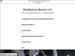 Sites similar to raubkatzen-barnim.de