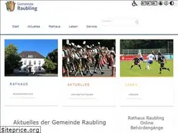 Sites similar to raubling.de