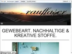 Sites similar to rauffaser.de