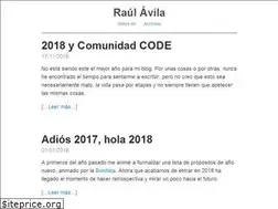 Sites similar to raulavila.com