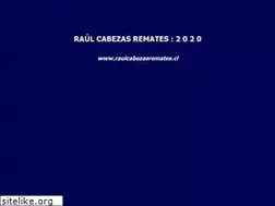 Sites similar to raulcabezasremates.cl