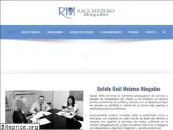 Sites similar to raulmeizosoabogados.com